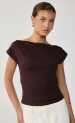 Oslo Top (Chocolate) - Image 4