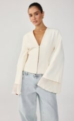 Rae Top (Cream) - Image 6