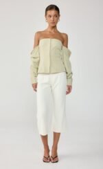 Hollie Midi Pants (Cream) - Image 6
