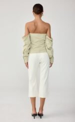 Hollie Midi Pants (Cream) - Image 8