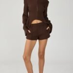 Saphira Shorts (Chocolate)