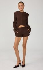 Saphira Shorts (Chocolate)