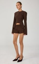 Saphira Shorts (Chocolate) - Image 4