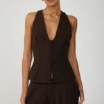 Cellina Top (Chocolate)