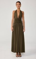 Serein Maxi Dress (Moss) - Image 6
