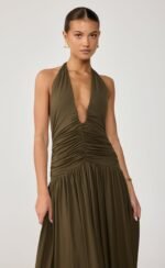 Serein Maxi Dress (Moss) - Image 3