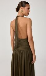 Serein Maxi Dress (Moss) - Image 7