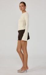 Norah Shorts (Chocolate) - Image 4