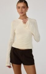 Norah Shorts (Chocolate) - Image 5