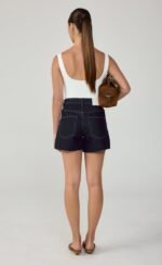 Henry Denim Shorts (Navy Blue Denim) - Image 5