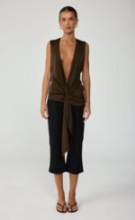 Solenne Top (Chocolate) - Image 2