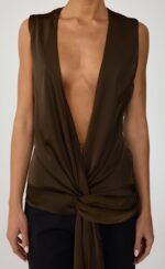 Solenne Top (Chocolate) - Image 4