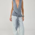 Solenne Top (Storm Blue)