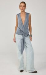 Solenne Top (Storm Blue) - Image 4