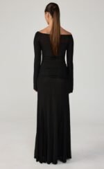 Soleil Maxi Dress (Black) - Image 4