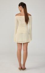 Soleil Mini Dress (Buttermilk) - Image 4
