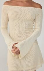 Soleil Mini Dress (Buttermilk) - Image 3