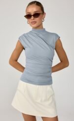 Stolen Top (Muted Blue) - Image 6