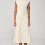 Stolen Midi Dress (Oat)