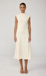 Stolen Midi Dress (Oat)