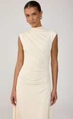 Stolen Midi Dress (Oat) - Image 2
