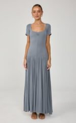 Suri Maxi Dress (Storm Blue) - Image 8