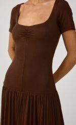 Suri Maxi Dress (Chocolate) - Image 3