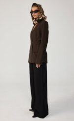 City Fog Blazer (Chocolate) - Image 7