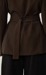 City Fog Blazer (Chocolate) - Image 3