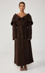 Under Wraps Coat (Chocolate)