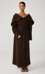 Under Wraps Coat (Chocolate) - Image 6