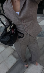 Midweek Pants (Mocha Texture)